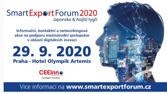 Smart Export Fórum 2020 se bude konat 29.9. 2020 v Praze